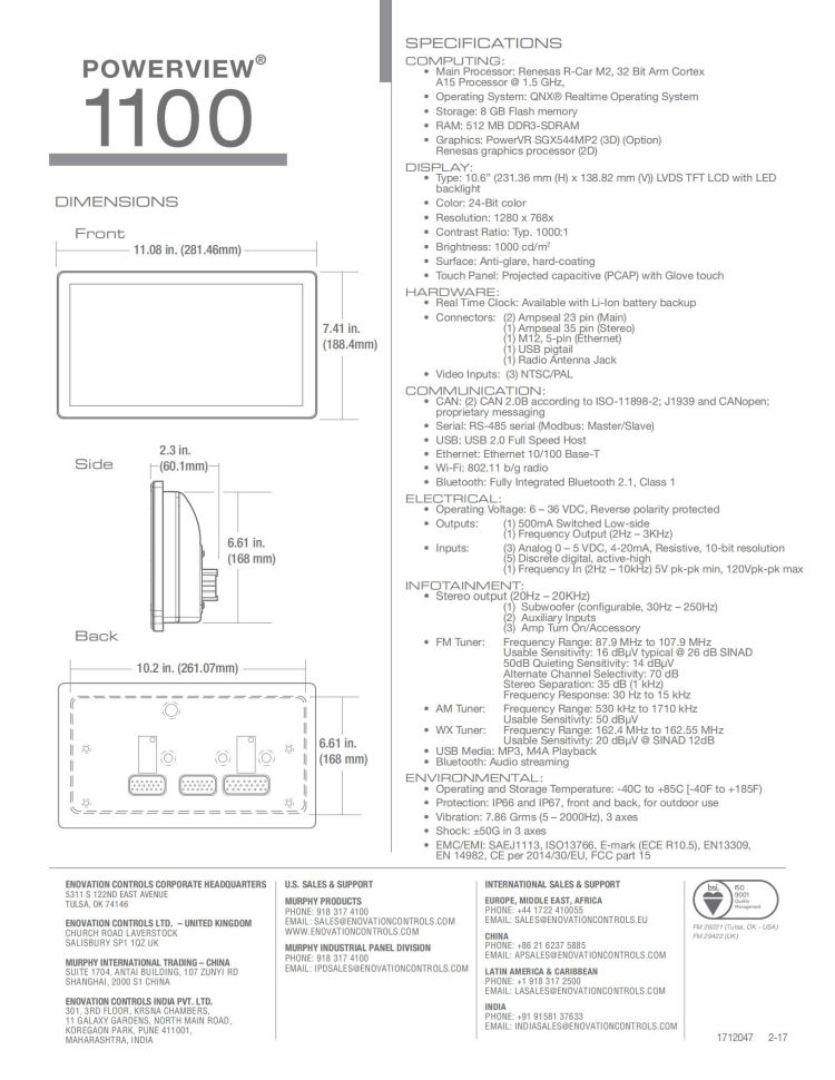 PowerView 1100